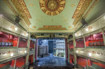Theatre Royal, Bristol, United Kingdom: outside London: Upper Circle center and ceiling