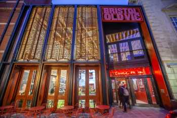 Theatre Royal, Bristol, United Kingdom: outside London: New Entrance by Night