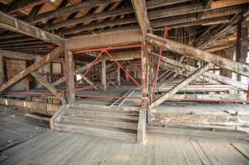 Britannia Panopticon, Glasgow, United Kingdom: outside London: Music Hall roof structure from right