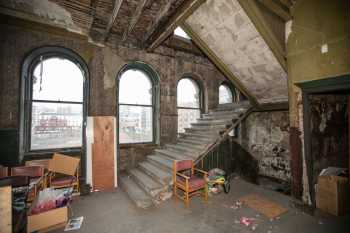 Britannia Panopticon, Glasgow: Stairs going up to Attic