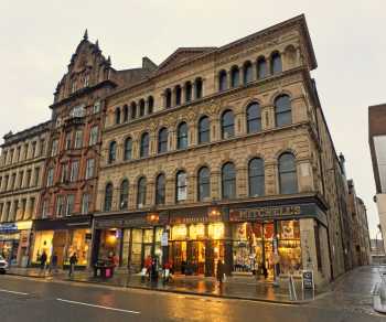 Britannia Panopticon, Glasgow, United Kingdom: outside London: Exterior from right