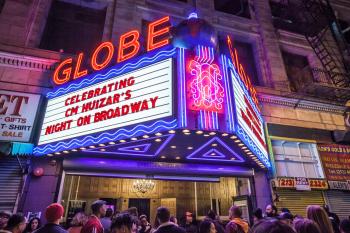 Broadway Historic Theatre District, Los Angeles: Marquee at the Globe Theatre