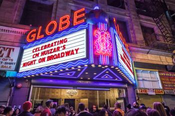 Broadway Historic Theatre District, Los Angeles, Los Angeles: Downtown: Marquee at the Globe Theatre