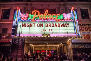 Broadway Historic Theatre District, Los Angeles, Los Angeles: Downtown: Marquee at the Palace Theatre