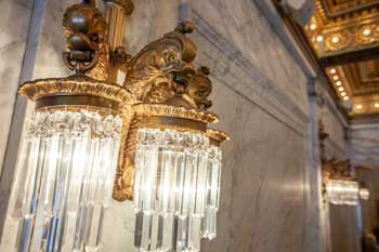 CIBC Theatre, Chicago, Chicago: Lobby Lamp Closeup