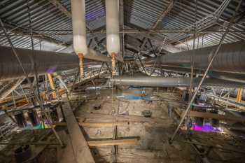 Chateau Theatre, Rochester, American Midwest (outside Chicago): Attic from Proscenium Wall