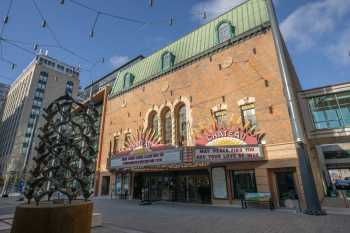 Chateau Theatre, Rochester, American Midwest (outside Chicago): Exterior from Right