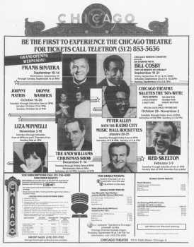 Reopening ad, as printed in the 7th September 1986 edition of the <i>Chicago Tribune</i> (550KB PDF)