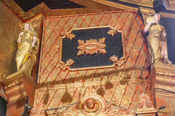 Citizens Theatre, Glasgow, United Kingdom: outside London: Panel above Dress Circle Box, House Right