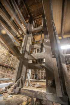 Citizens Theatre, Glasgow, United Kingdom: outside London: Inside Upsatge Bridge at Stage Left