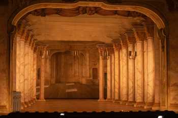 Confidencen, Solna, Sweden: Stage under Candlelight from Auditorium