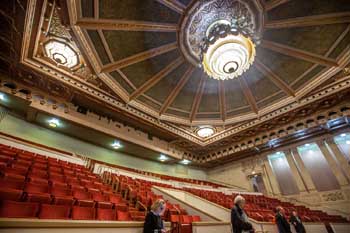 Copley Symphony Hall, San Diego, California (outside Los Angeles and San Francisco): Balcony Rear