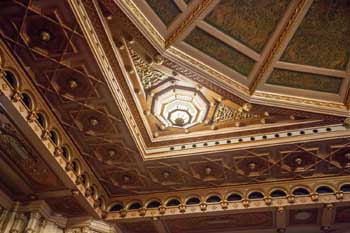 Copley Symphony Hall, San Diego: Ceiling Detail