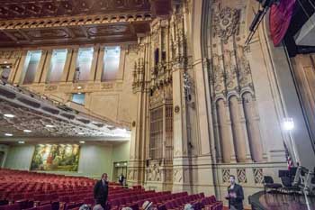 Copley Symphony Hall, San Diego, California (outside Los Angeles and San Francisco): House Left Wall