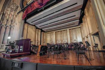 Copley Symphony Hall, San Diego, California (outside Los Angeles and San Francisco): Stage From Orchestra Front