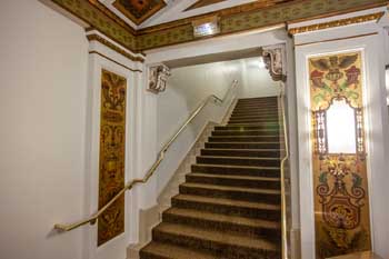 Copley Symphony Hall, San Diego, California (outside Los Angeles and San Francisco): Mezzanine Stairs