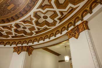 Copley Symphony Hall, San Diego, California (outside Los Angeles and San Francisco): Plasterwork Detail