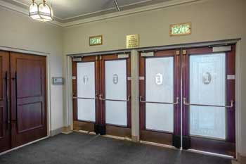 Copley Symphony Hall, San Diego, California (outside Los Angeles and San Francisco): Street Entrance to Mezzanine Level