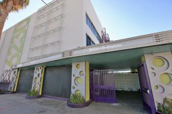 Earl Carroll Theatre, Hollywood, Los Angeles: Hollywood: Exterior closeup