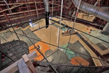 Earl Carroll Theatre, Hollywood: View to Auditorium from above house left wall
