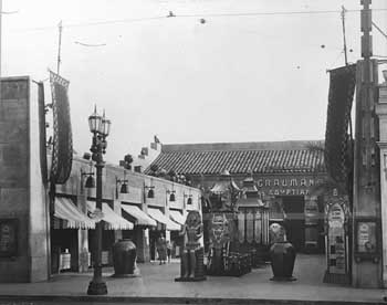 Forecourt in 1924