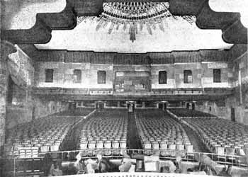 Auditorium from the stage in 1922 (JPG)