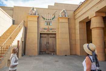 Egyptian Theatre, Hollywood: False monumental entrance doors