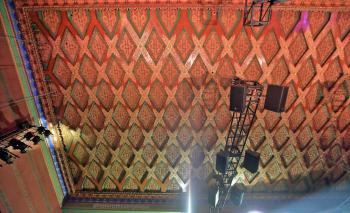 El Capitan Theatre, Hollywood, Los Angeles: Hollywood: Balcony Ceiling