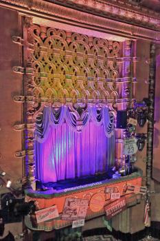 El Capitan Theatre, Hollywood, Los Angeles: Hollywood: House Left Box