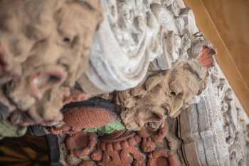 El Capitan Theatre, Hollywood, Los Angeles: Hollywood: Plasterwork Closeup