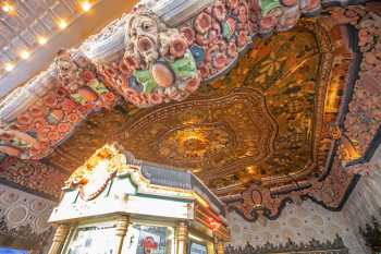 El Capitan Theatre, Hollywood, Los Angeles: Hollywood: Renovated Ticket Lobby as seen in 2020