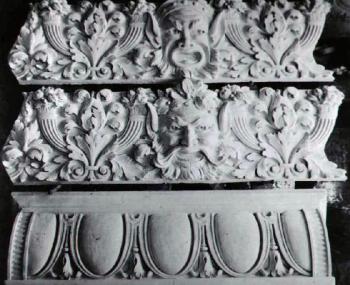 Original Moldings for the theatre by Hannibal Pianta – <i>San Antonio Express-News</i> (JPG)