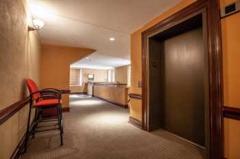 Charline McCombs Empire Theatre, San Antonio, Texas: Mezzanine Lobby beside Elevator