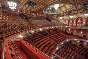 Festival Theatre, Edinburgh, United Kingdom: outside London: House Right Slips Looking To Upper Circle