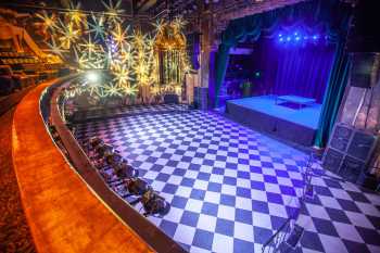 Fonda Theatre, Hollywood, Los Angeles: Hollywood: Auditorium floor from Balcony Right