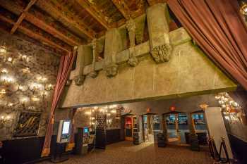 Fonda Theatre, Hollywood, Los Angeles: Hollywood: Main Lobby Ceiling