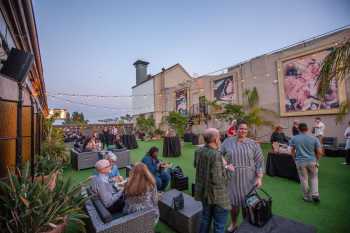 Fonda Theatre, Hollywood, Los Angeles: Hollywood: Roof Terrace from North