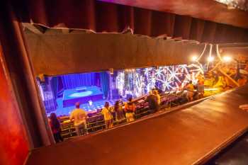 Fonda Theatre, Hollywood, Los Angeles: Hollywood: VIP Booth view to Auditorium