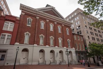 Ford’s Theatre, Washington D.C., Washington DC: Exterior from left