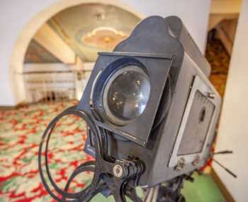 Fox Theater Bakersfield, California (outside Los Angeles and San Francisco): Original Followspot In Lobby Mezzanine 2