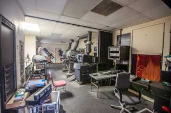 Fox Theater Bakersfield, California (outside Los Angeles and San Francisco): Projection Booth From Right Side