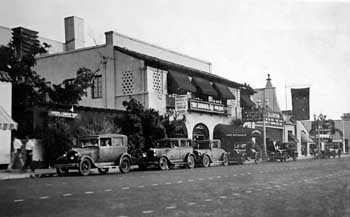 1934 view of the Fox from North Harbor Boulevard, looking southeast (JPG)