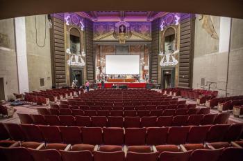 Fox Theatre, Fullerton: Stage from Orchestra Rear