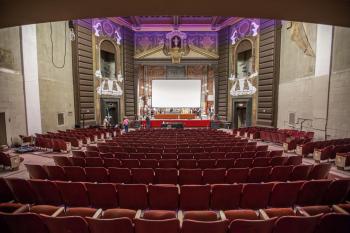 Fox Theatre, Fullerton, Los Angeles: Greater Metropolitan Area: Stage from Orchestra Rear