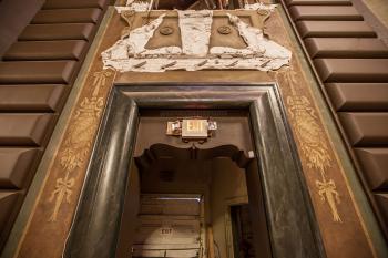 Fox Theatre, Fullerton, Los Angeles: Greater Metropolitan Area: Exit below Organ Grille