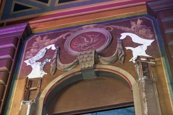Fox Theatre, Fullerton: Decoration above Organ Chamber