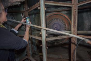 Fox Theatre, Fullerton, Los Angeles: Greater Metropolitan Area: Main Fan inside ducting