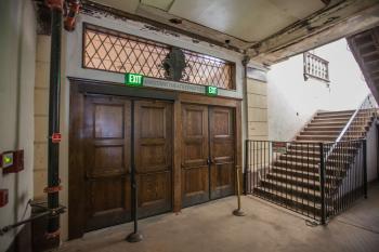 Fox Theatre, Fullerton, Los Angeles: Greater Metropolitan Area: Orchestra Lobby entrance and Balcony stairs