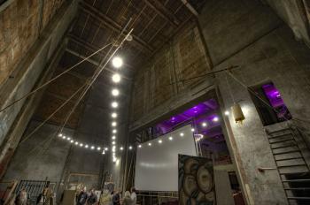 Fox Theatre, Fullerton: Grid from Upstage Right