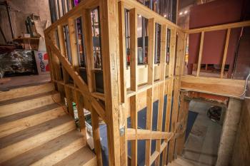 Fox Theatre, Fullerton: Steps to Stage Basement